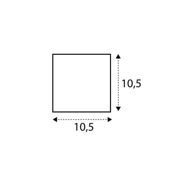 Cuadrado(10.5 x 10.5)