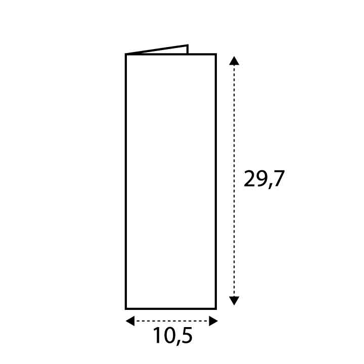 10.5 x 29.7