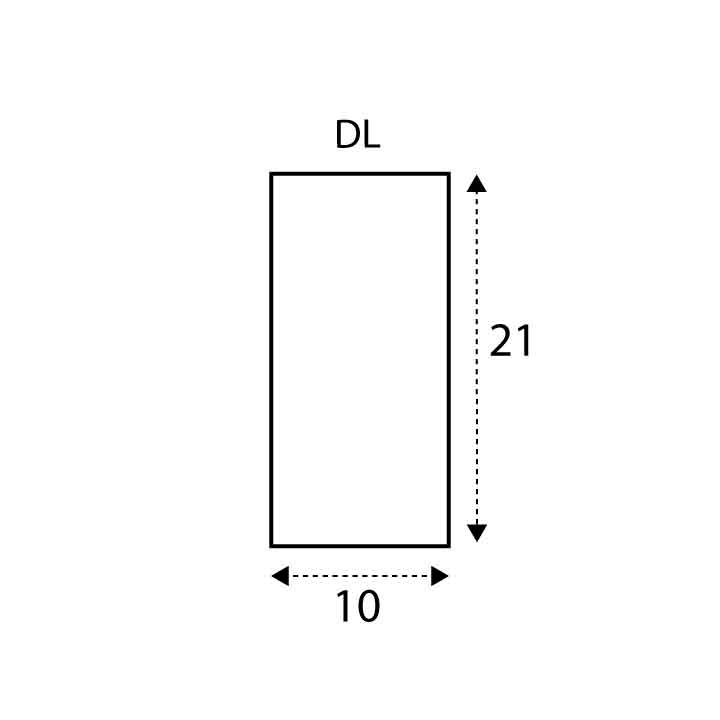 DL(10 x 21)
