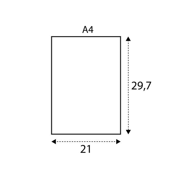 A4(21 x 29.7)