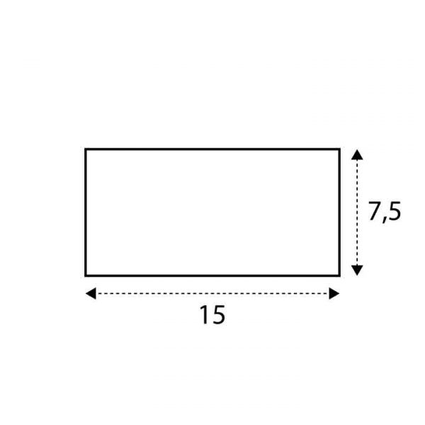 15 x 7.5