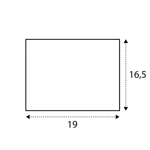 19 x 16.5