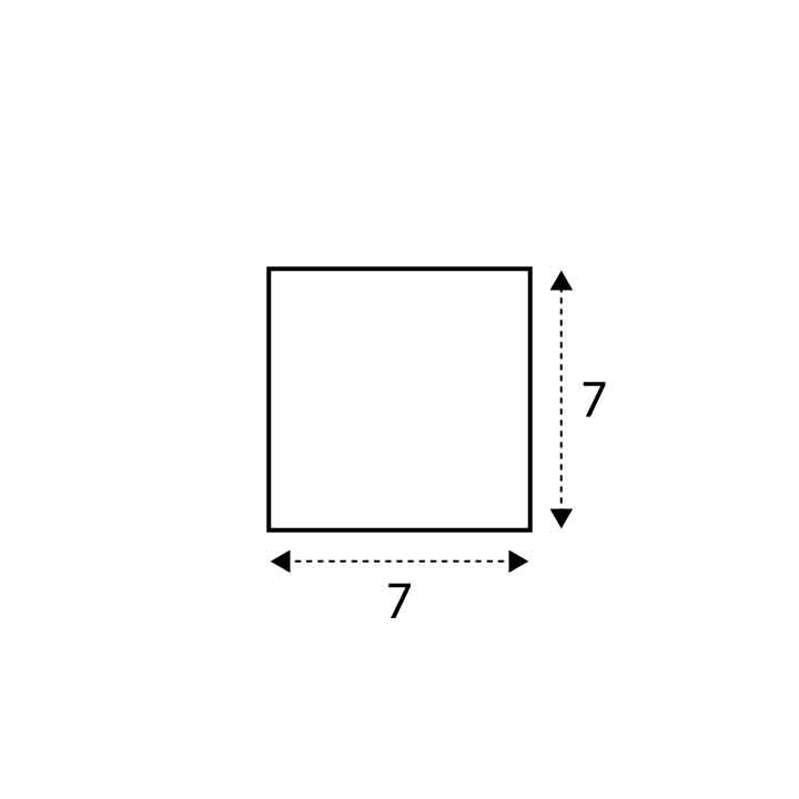 7 x 7