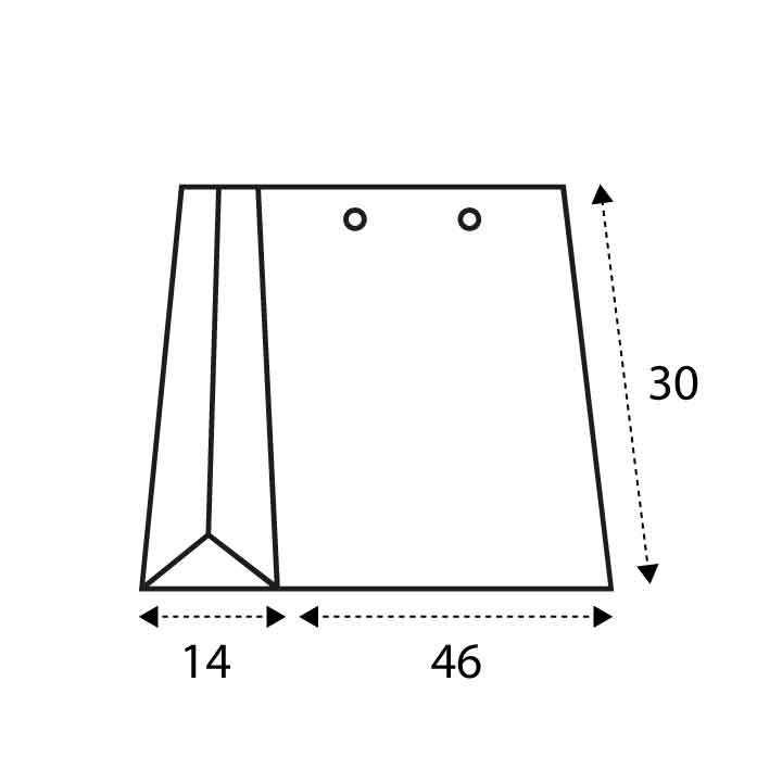 46 x 30 x 14